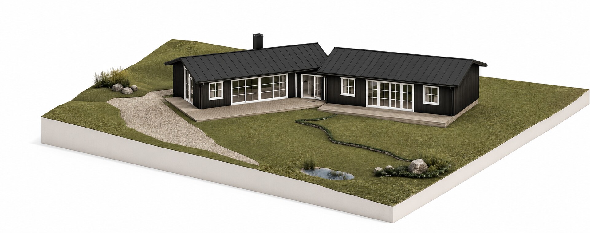 SA26 — 3D-model af helhedsløsning